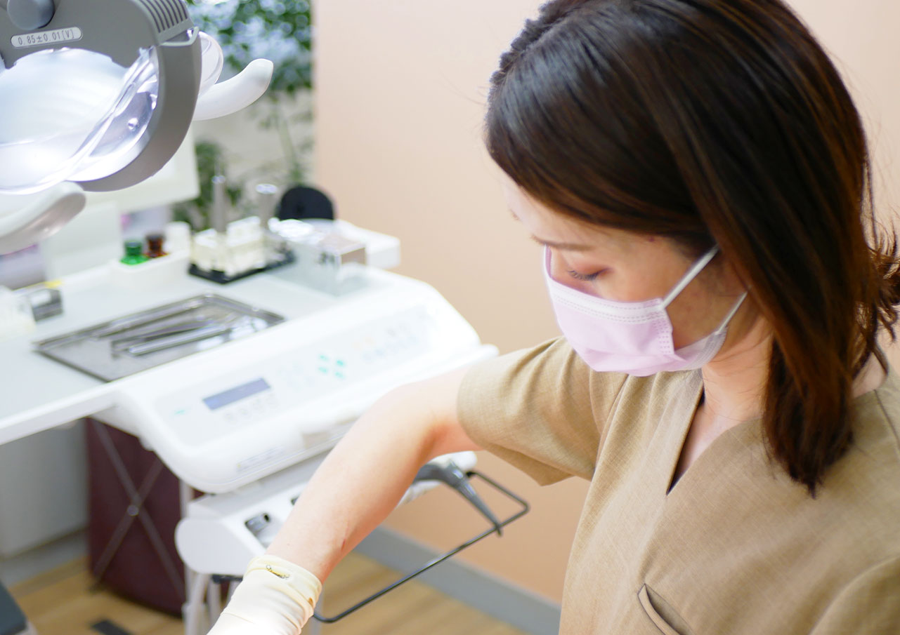 矯正歯科は女性歯科医師が担当